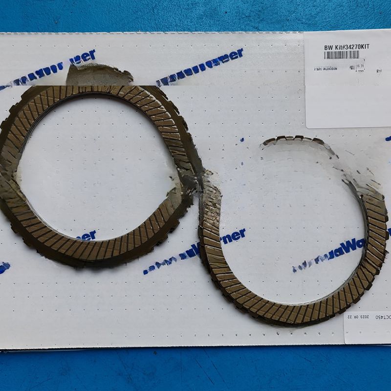 OEM NO 6DCT450 ক্রাইসলার ডজ ফোর্ড ল্যান্ড রোভার ভলভোর জন্য আট টুকরো ফ্রিকশন প্লেট কিট সেট
