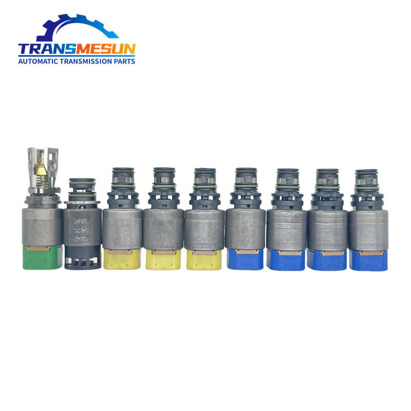 Transmesun স্বয়ংক্রিয় ট্রান্সমিশন 9 সেট মধ্যে আসে 8HP-50 OE এর BMW 3 সিরিজ F30 এর জন্য solenoid ভালভ মেরামত কিট 050122