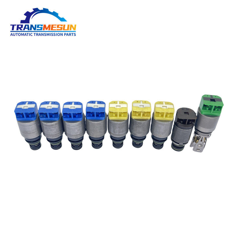 Transmesun স্বয়ংক্রিয় ট্রান্সমিশন 9 সেট মধ্যে আসে 8HP-50 OE এর BMW 3 সিরিজ F30 এর জন্য solenoid ভালভ মেরামত কিট 050122