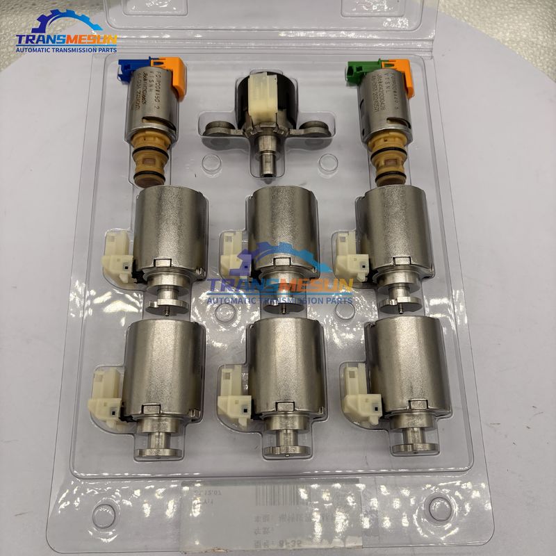 গিয়ার বক্স সোলিনয়েড ভালভ কিট 8F35 8F40 8F45 ট্রান্সমিশন সোলিনয়েড মেরামত কিট ফোর্ড লিংকন জন্য