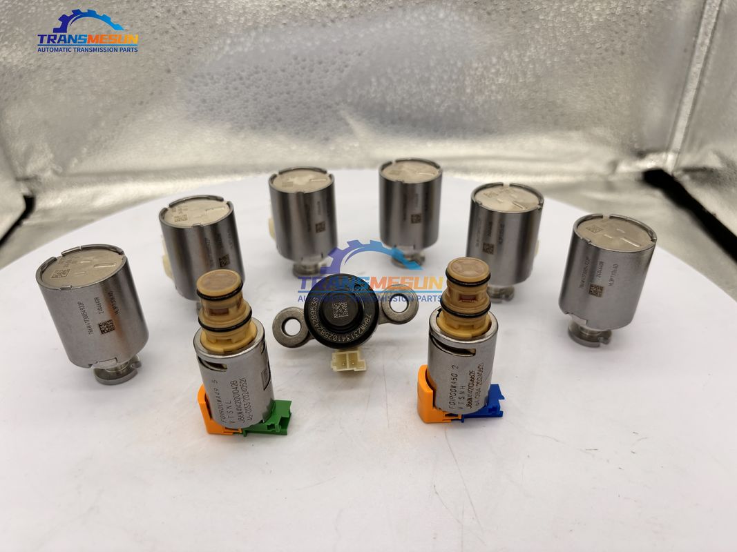 গিয়ার বক্স সোলিনয়েড ভালভ কিট 8F35 8F40 8F45 ট্রান্সমিশন সোলিনয়েড মেরামত কিট ফোর্ড লিংকন জন্য